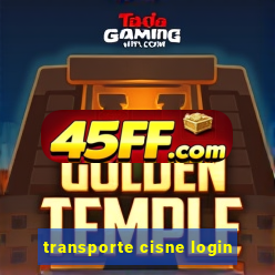 transporte cisne login